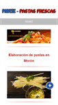 Mobile Screenshot of pavesepastasfrescas.com